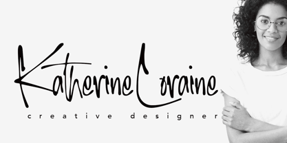 Aerial Perspective Font Poster 6