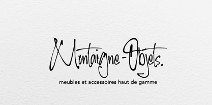 Aerial Perspective Font Poster 10