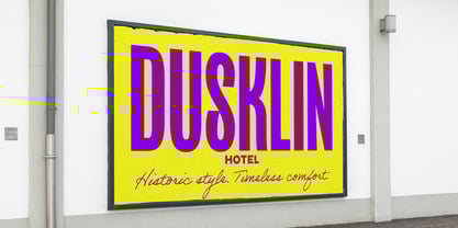 Barcon Font Poster 7