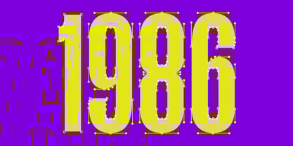 Barcon Font Poster 2