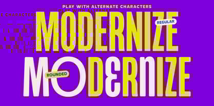 Barcon Font Poster 9