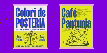 Barcon Font Poster 5