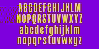 Barcon Font Poster 14