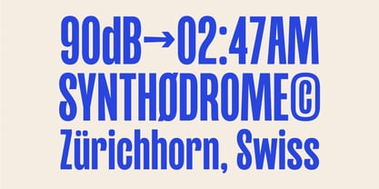 Barcon Font Poster 8