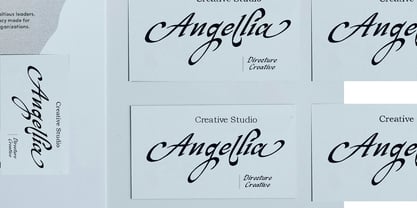 Elegant night Font Poster 7
