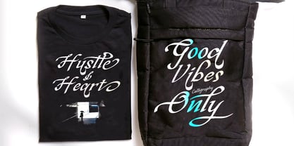 Elegant night Font Poster 5