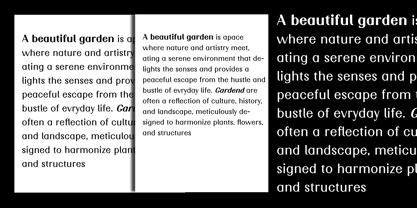 Nimora Font Poster 8