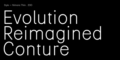 Nimora Font Poster 13