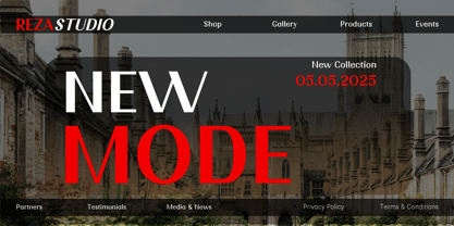 Nimora Font Poster 2