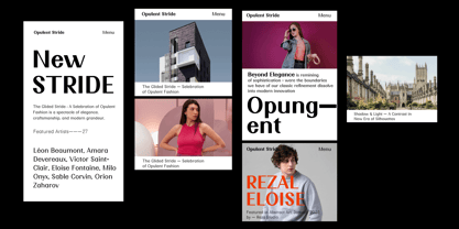 Nimora Font Poster 3