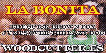 La Bonita Font Poster 2
