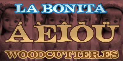 La Bonita Font Poster 4