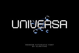 Universa Font Poster 1