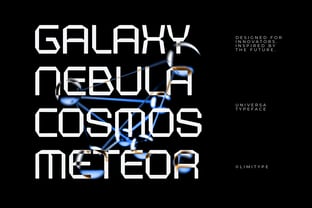 Universa Font Poster 3