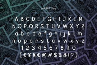 Warmagic Font Poster 5