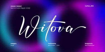 Witova Font Poster 1