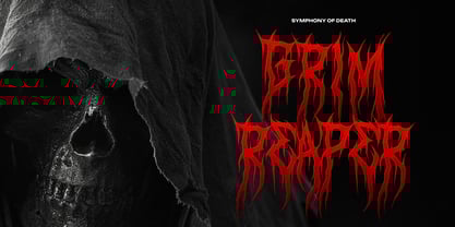 Deathcore Font Poster 3
