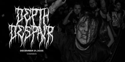 Deathcore Font Poster 2