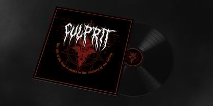 Deathcore Font Poster 8