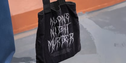 Deathcore Font Poster 9