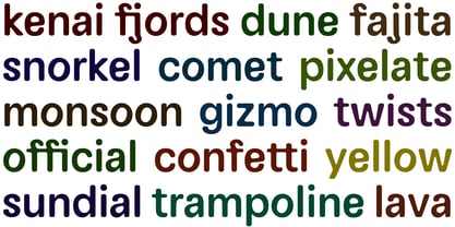 Skinny Fat Font Poster 3