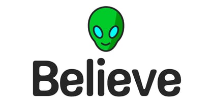 Skinny Fat Font Poster 7