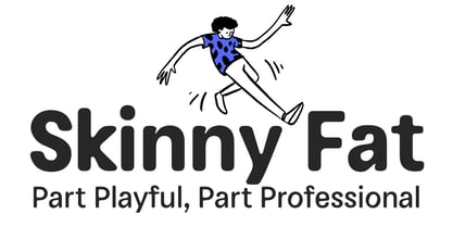 Skinny Fat Font Poster 1