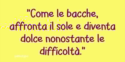 Best Berry Font Poster 4