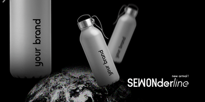 Sewonderline Font Poster 5