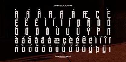 Outsiders Original Font Poster 11