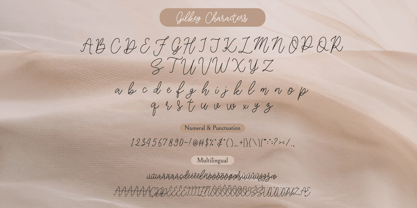 Gilkey Font Poster 6