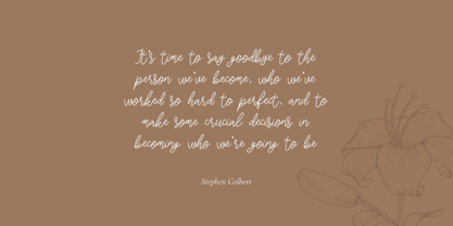 Gilkey Font Poster 3