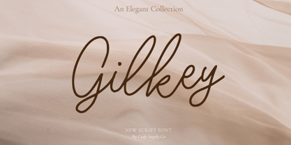 Gilkey Font Poster 1