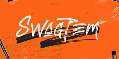 Swagtem Font Poster 1