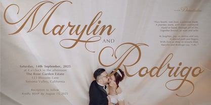 Mamylinus Font Poster 5