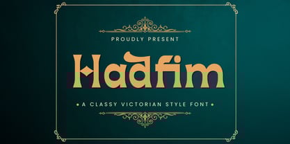Hadfim Font Poster 1