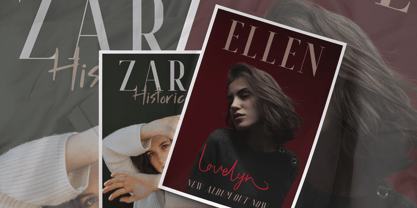 Espoir Serif Font Poster 2