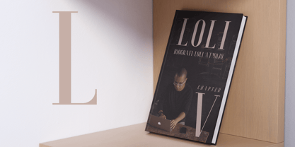 Espoir Serif Font Poster 4