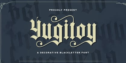 Yugitoy Font Poster 1