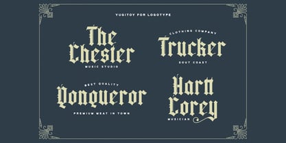 Yugitoy Font Poster 2