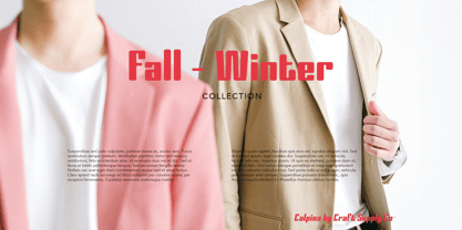 Calpina Font Poster 5