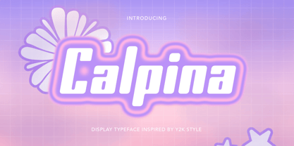 Calpina Font Poster 1
