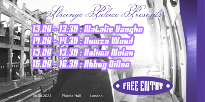 Calpina Font Poster 3