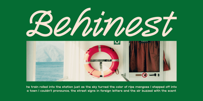 Methin Font Poster 2