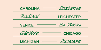 Methin Font Poster 3