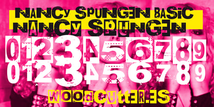 Nancy Spungen Font Poster 5
