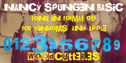 Nancy Spungen Font Poster 7