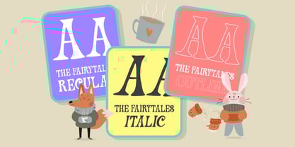 The Fairy Tales Font Poster 4