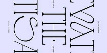 CCS Loviena Font Poster 6