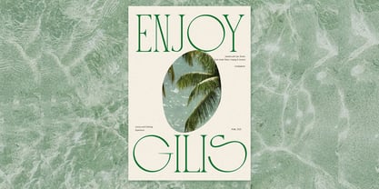 CCS Loviena Font Poster 14